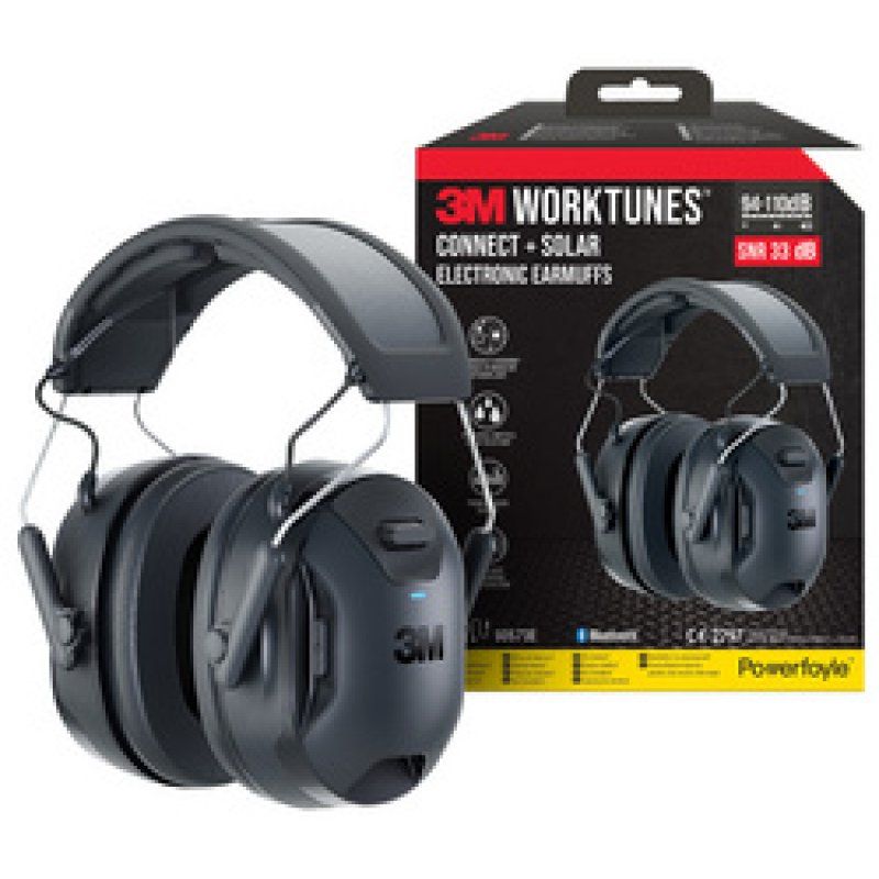 3M WorkTunes Capsule de protection auditive Connect & Solar