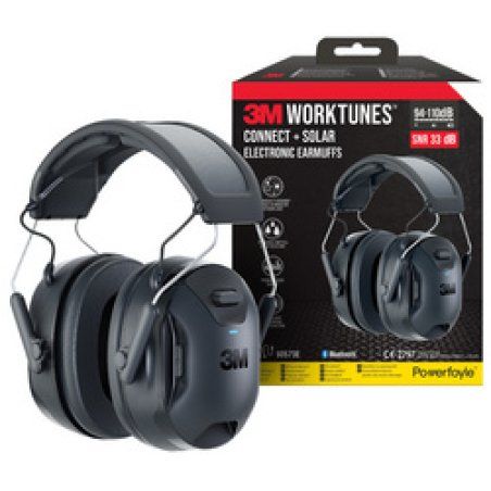 3M WorkTunes Capsule de protection auditive Connect & Solar
