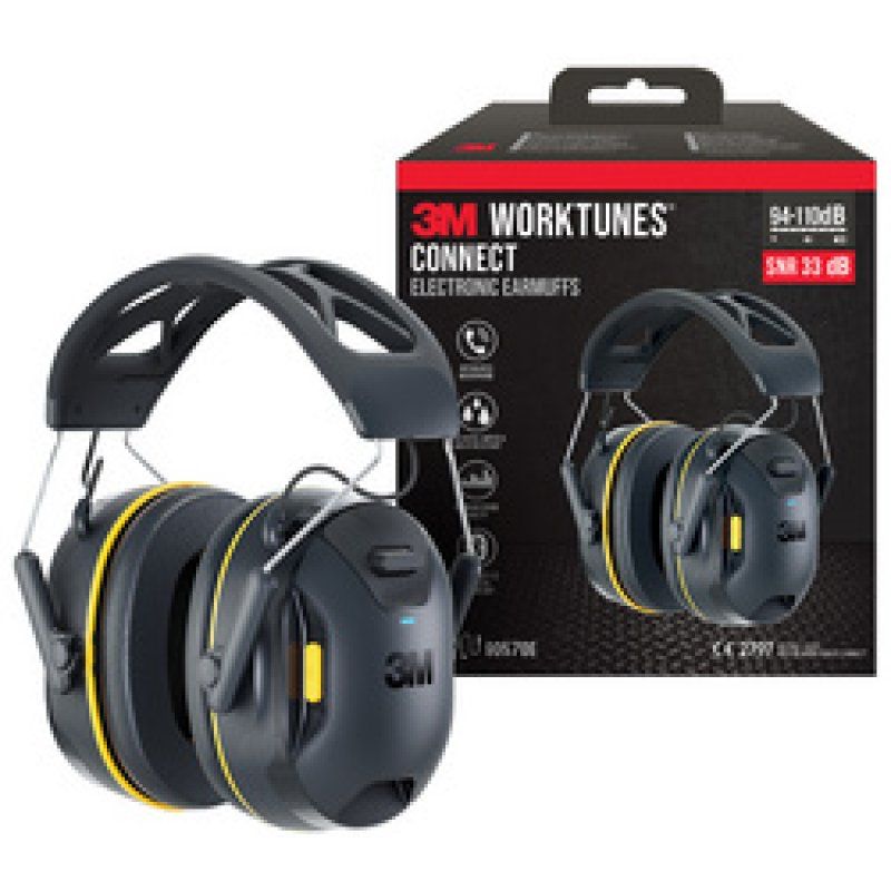 3M WorkTunes Capsule de protection auditive Connect