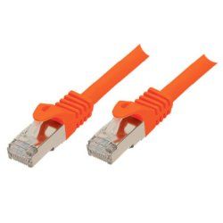 shiverpeaks Câble patch, Cat. 6A, S/FTP, 3,0 m, orange