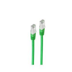 shiverpeaks BS75711-H0.25G networking cable Green 0.25 m Cat6 S/FTP (S-STP)