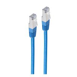shiverpeaks Cable patch BASIC-S, cat. 6, S/FTP, 7,50 m, bleu