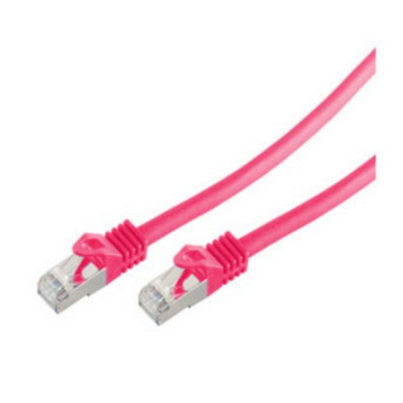 shiverpeaks BS75512-M networking cable Magenta 2 m Cat7 S/FTP (S-STP)