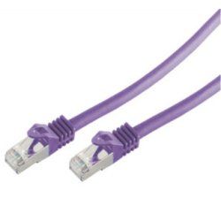 shiverpeaks Câble patch, Cat. 6A, S/FTP, 3,0 m, violet