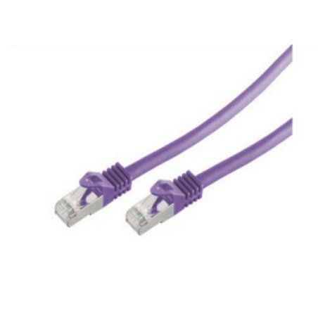 shiverpeaks Câble patch, Cat. 6A, S/FTP, 5,0 m, violet