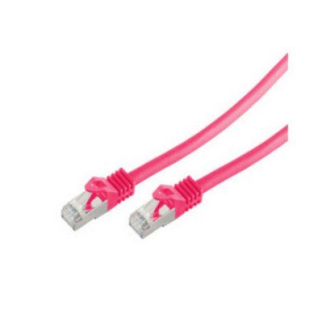 shiverpeaks BS75520-M networking cable Magenta 10 m Cat7 S/FTP (S-STP)