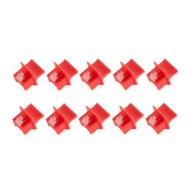 shiverpeaks BS08-01022-10 cache-poussière pour port 10 pièce(s) RJ-45