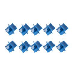 shiverpeaks BS08-01023-10 cache-poussière pour port 10 pièce(s) RJ-45