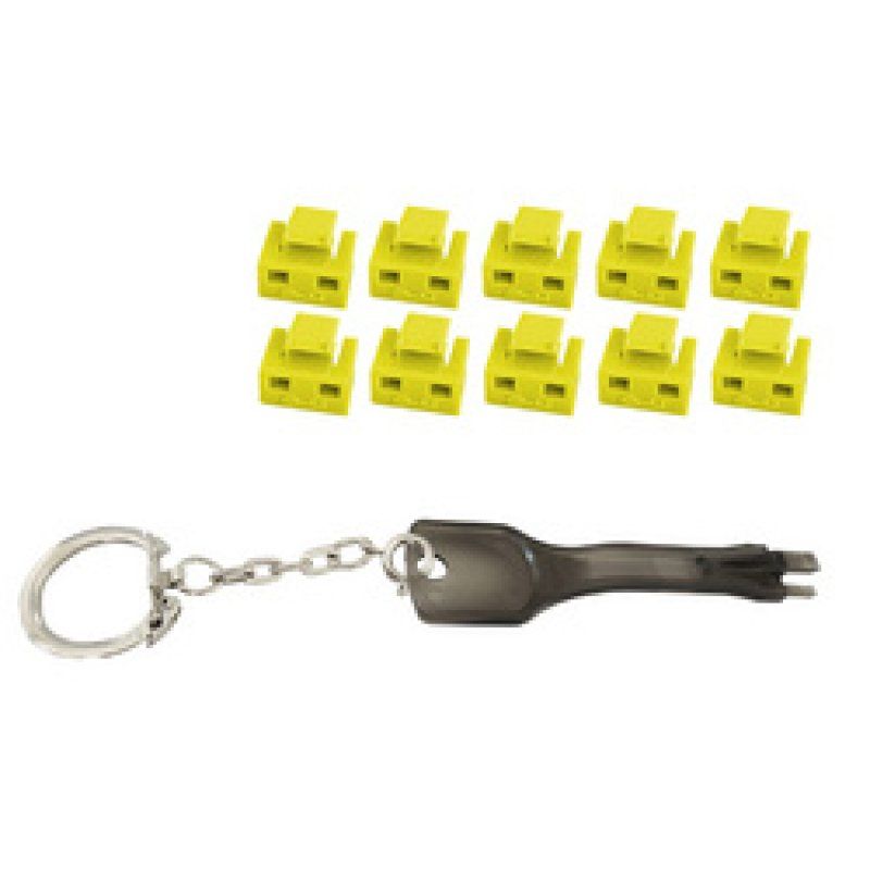 shiverpeaks Bloqueur de port RJ45 avec clé, rouge