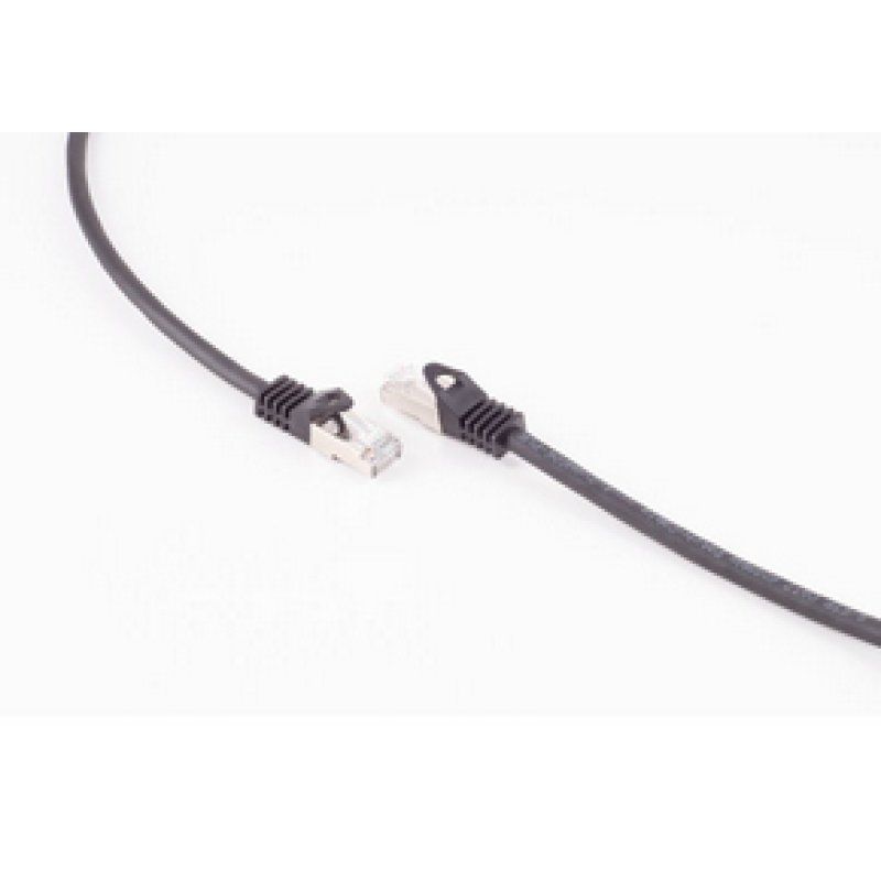 shiverpeaks Câble patch PUR, cat. 6A, S/FTP, 25 m, noir