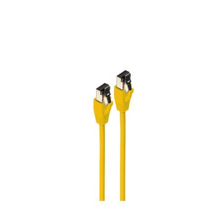 shiverpeaks BS08-41002 networking cable Yellow 0.25 m Cat8.1 F/FTP (FFTP)
