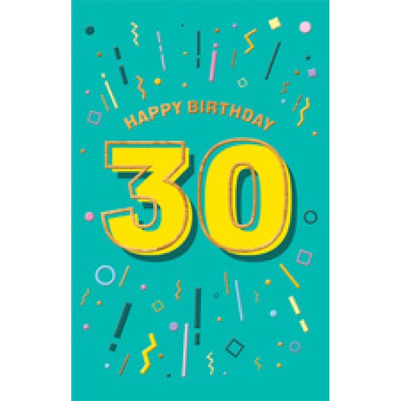 SUSY CARD Geburtstagskarte "Zahlen" - 70. Geburtstag