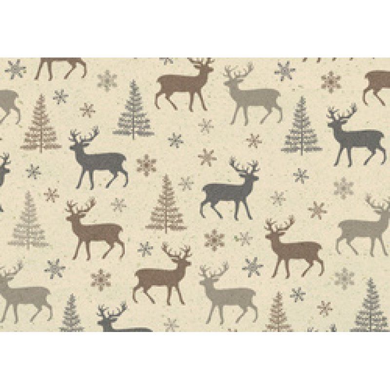 SUSY CARD Papier cadeau de Noël "Forêt de Noël"