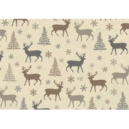 SUSY CARD Papier cadeau de Noël "Forêt de Noël"