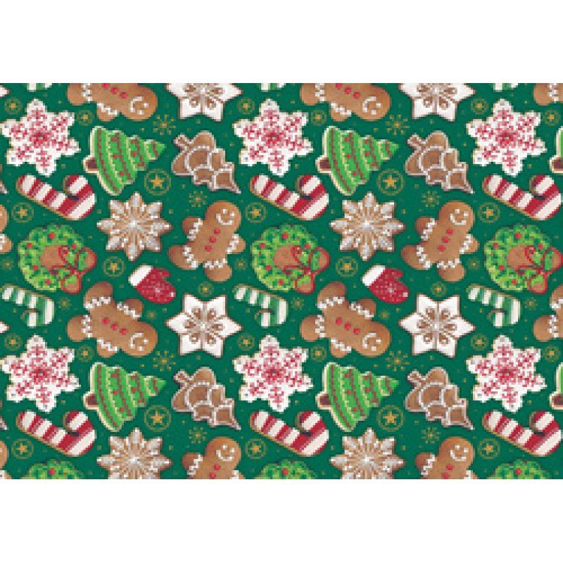 SUSY CARD Papier cadeau de Noël "flocons de neige"