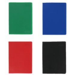 herlitz Taschenkalender Folie 2026, A6, farbig sortiert