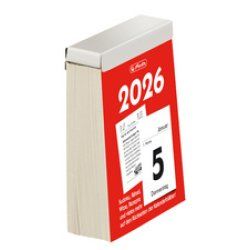 herlitz Tages-Abreißkalender Nr.5, 2026