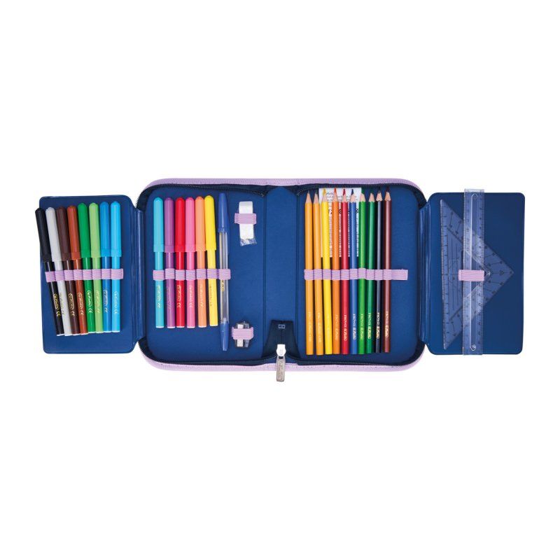 herlitz Étui scolaire "Unicorn Dreams", 31 pièces