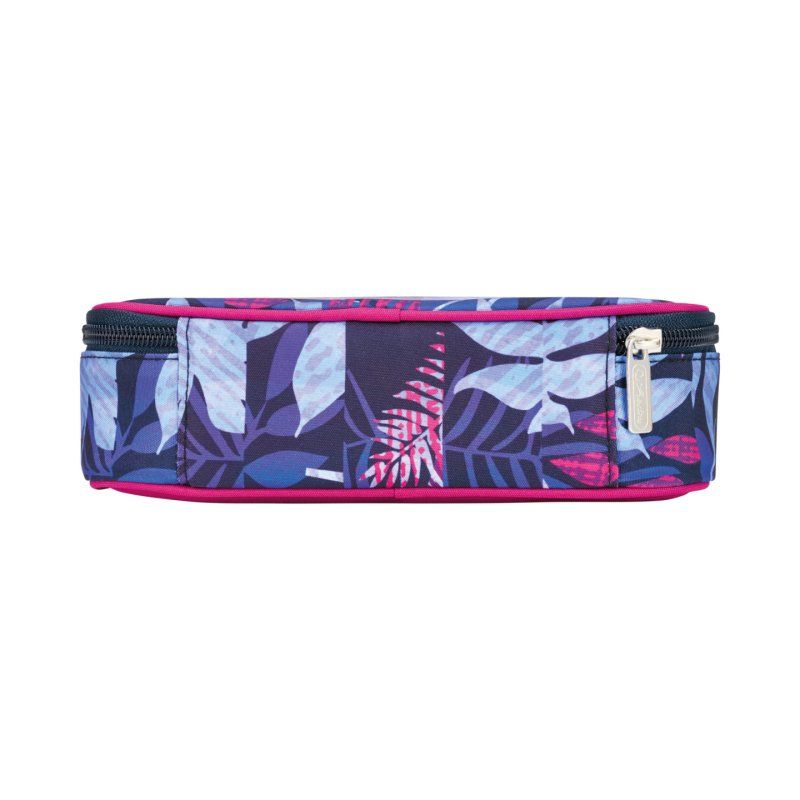 Herlitz beatBox Indigo Flower Soft pencil case Polyester Blue, Purple