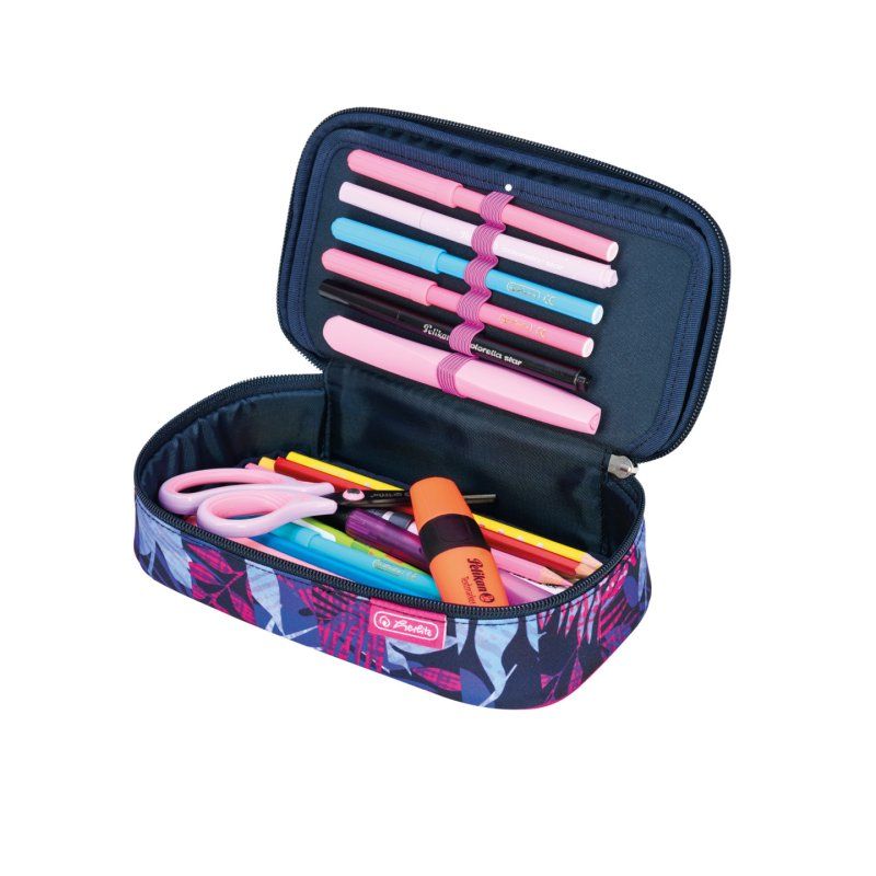 herlitz Étui scolaire be.bag beatBox "Indigo Flowers"