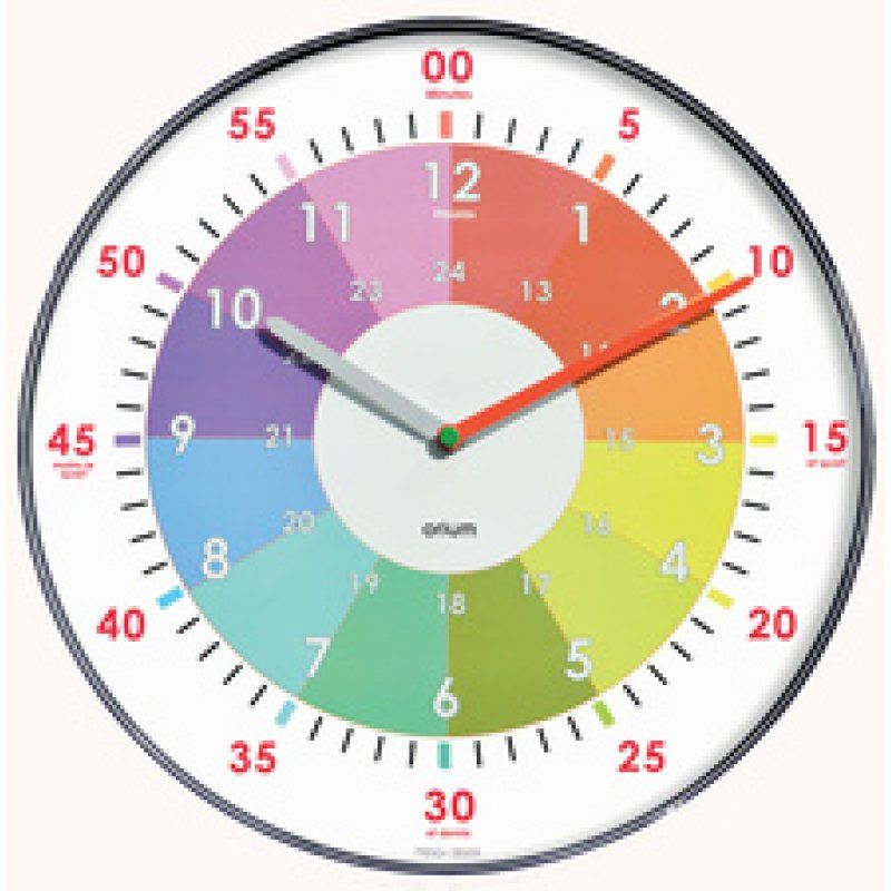 CEP Orium Horloge éducative Practice, diamètre 300 mm