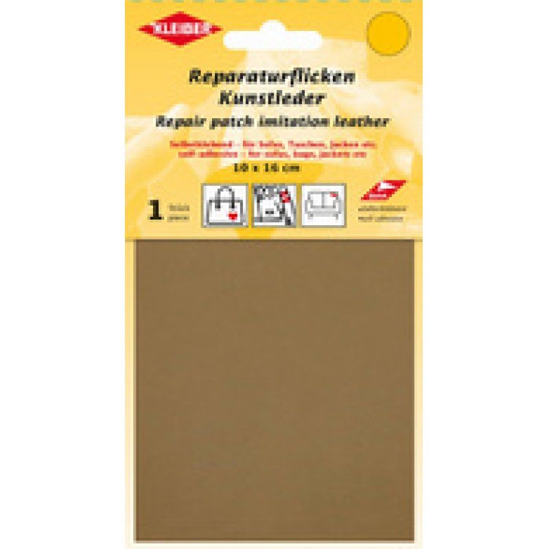 KLEIBER Pièce de réparation, similicuir, gris foncé