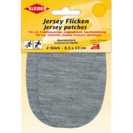 KLEIBER Patch thermocollant jersey, noir