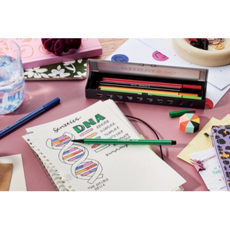 STABILO Feutre Pen 68, boîte de 10