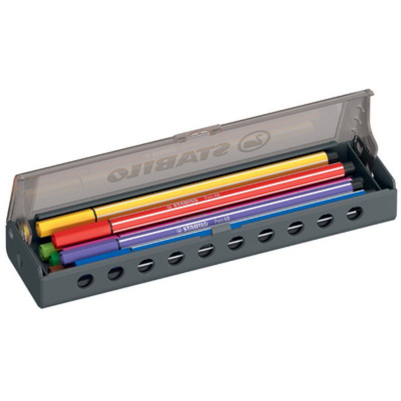 STABILO Feutre Pen 68, boîte de 10
