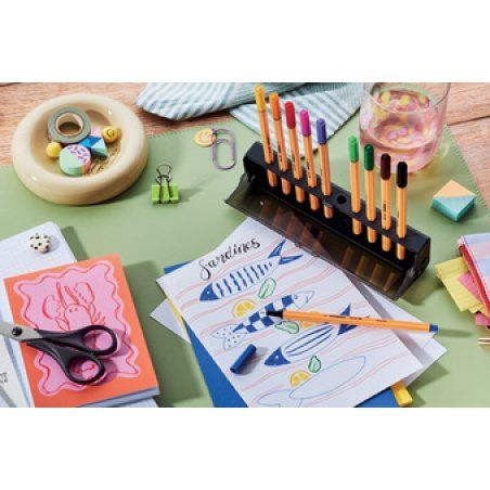 STABILO Feutre fin point 88, boîte de 10