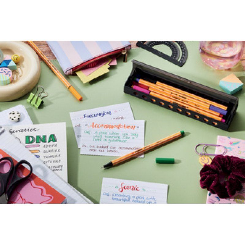 STABILO Feutre fin point 88, boîte de 10