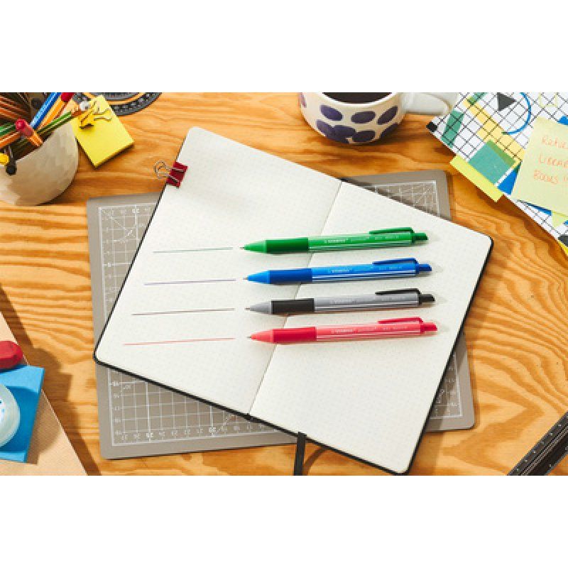 STABILO Stylo bille pointball colorful, présentoir de 38