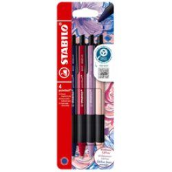 STABILO Stylo à bille pointball NatureCOLORS, étui de 4