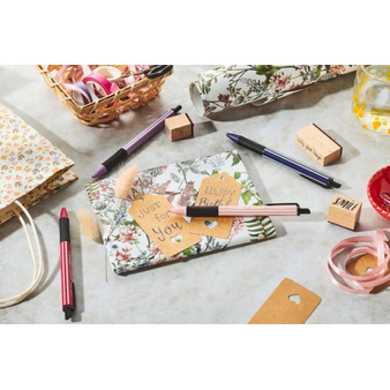 STABILO Stylo à bille pointball NatureCOLORS, étui de 4