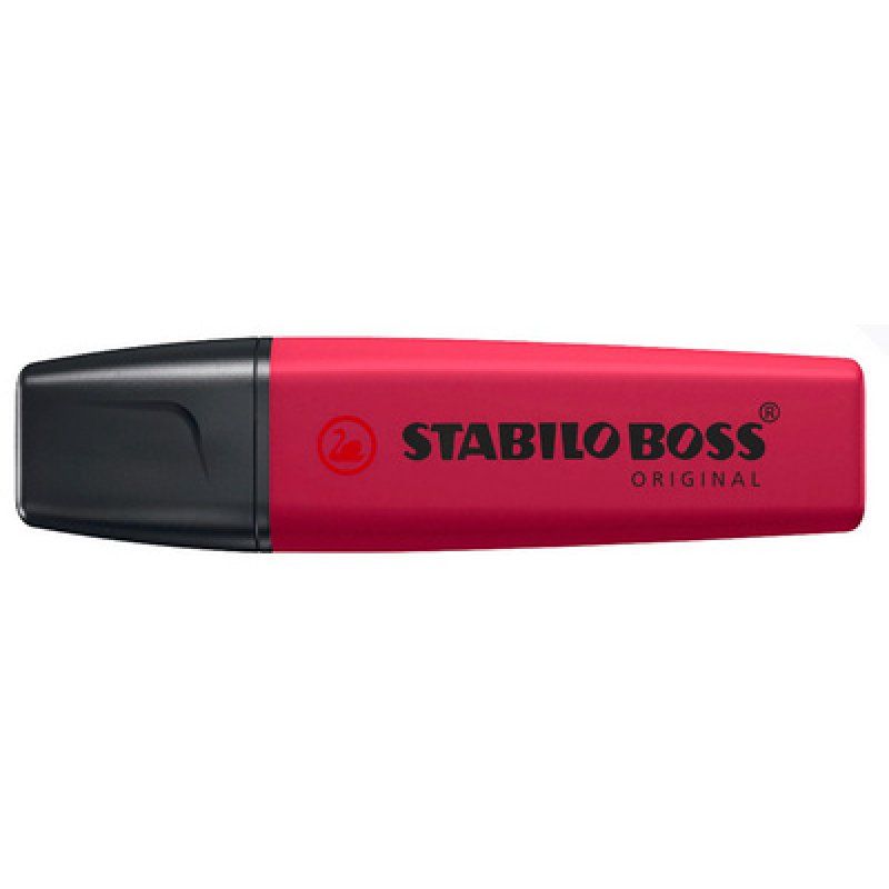 STABILO Surligneur BOSS ORIGINAL NatureCOLORS, rouge dahlia