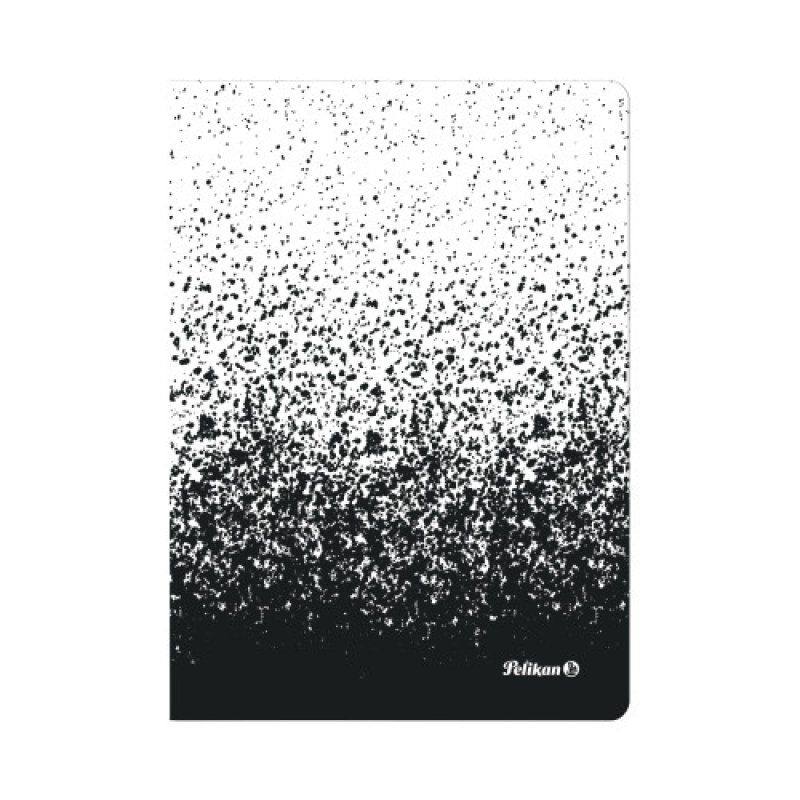 Herlitz 102810 writing notebook A5 80 sheets Black, White