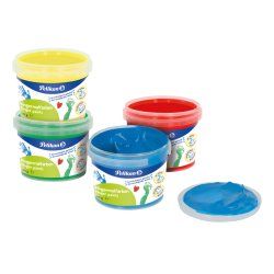 Pelikan 701570 washable finger paint Blue, Green, Red, Yellow