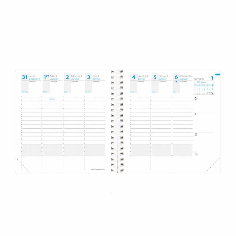 QUO VADIS Recharge pour agenda Time & Life Medium, 2026