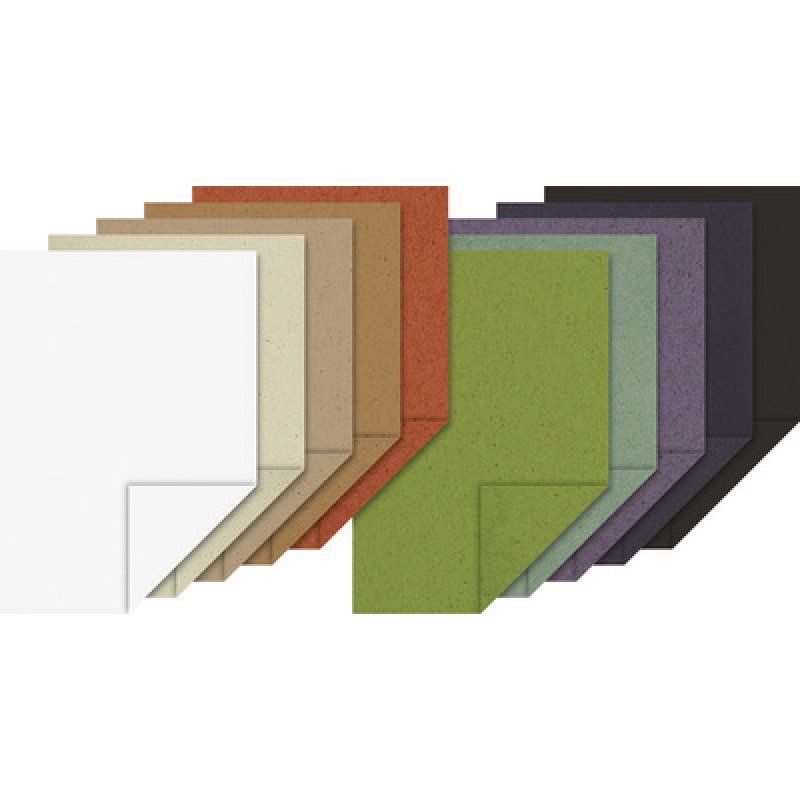 HEYDA Bloc de cartons "Naturel", A4, 20 feuilles