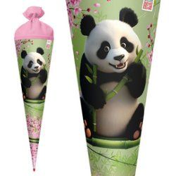 ROTH Schultüte "Panda", rund, 700 mm