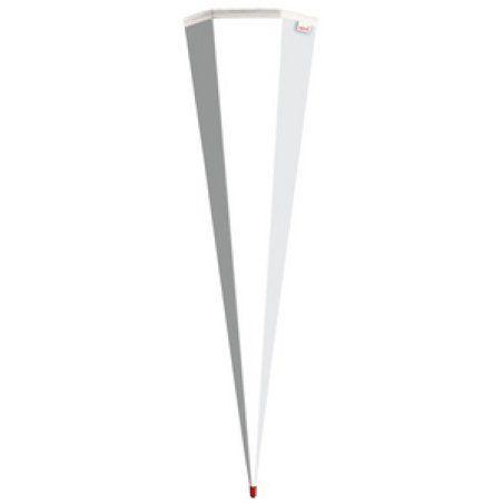 ROTH Schultüten-Rohling ohne Verschluss, 850 mm, weiß