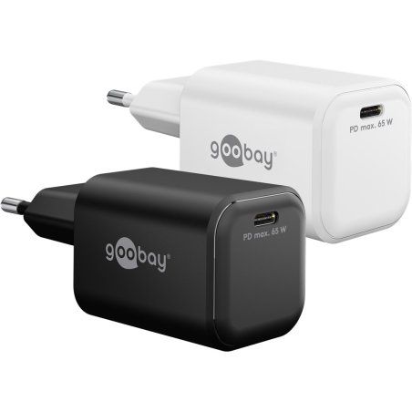 Goobay USB-C PD GaN Schnelladegerät Nano 65 W