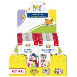 ROTH Lernkarten "ABC-Freunde", im Display