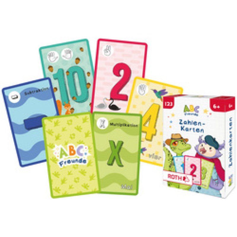 ROTH Lernkarten "ABC-Freunde", im Display