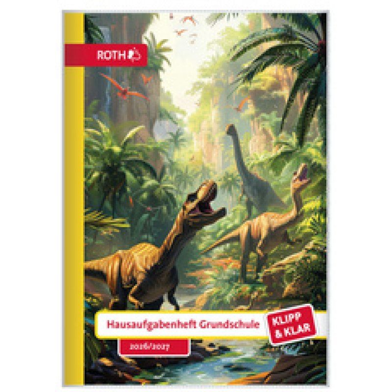 ROTH Hausaufgabenheft Klipp & Klar "Wal Welt", 2026/2027
