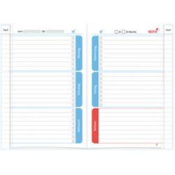 ROTH Hausaufgabenheft Tiere für clevere Faule "Hase"