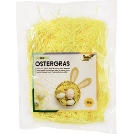 folia Herbe de décoration/Pâques, 30 g, naturel