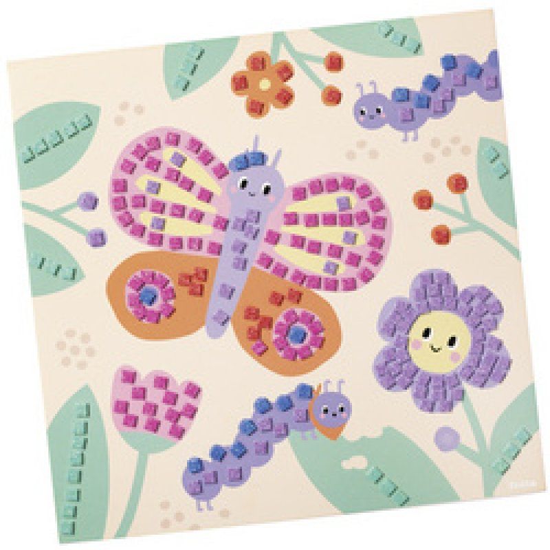 folia Mosaïque en caoutchouc mousse "BUTTERFLY", 301 pièces