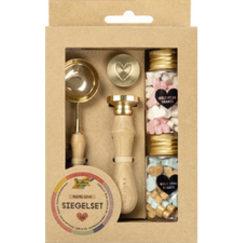 folia Kit de cire à cacheter PASTEL LOVE