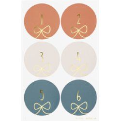 folia Stickers calendrier de l'Avent "SPARKS IRIDESCENT"